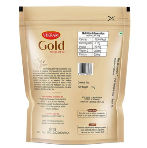 Vikram Tea Gold 1 KG pouch